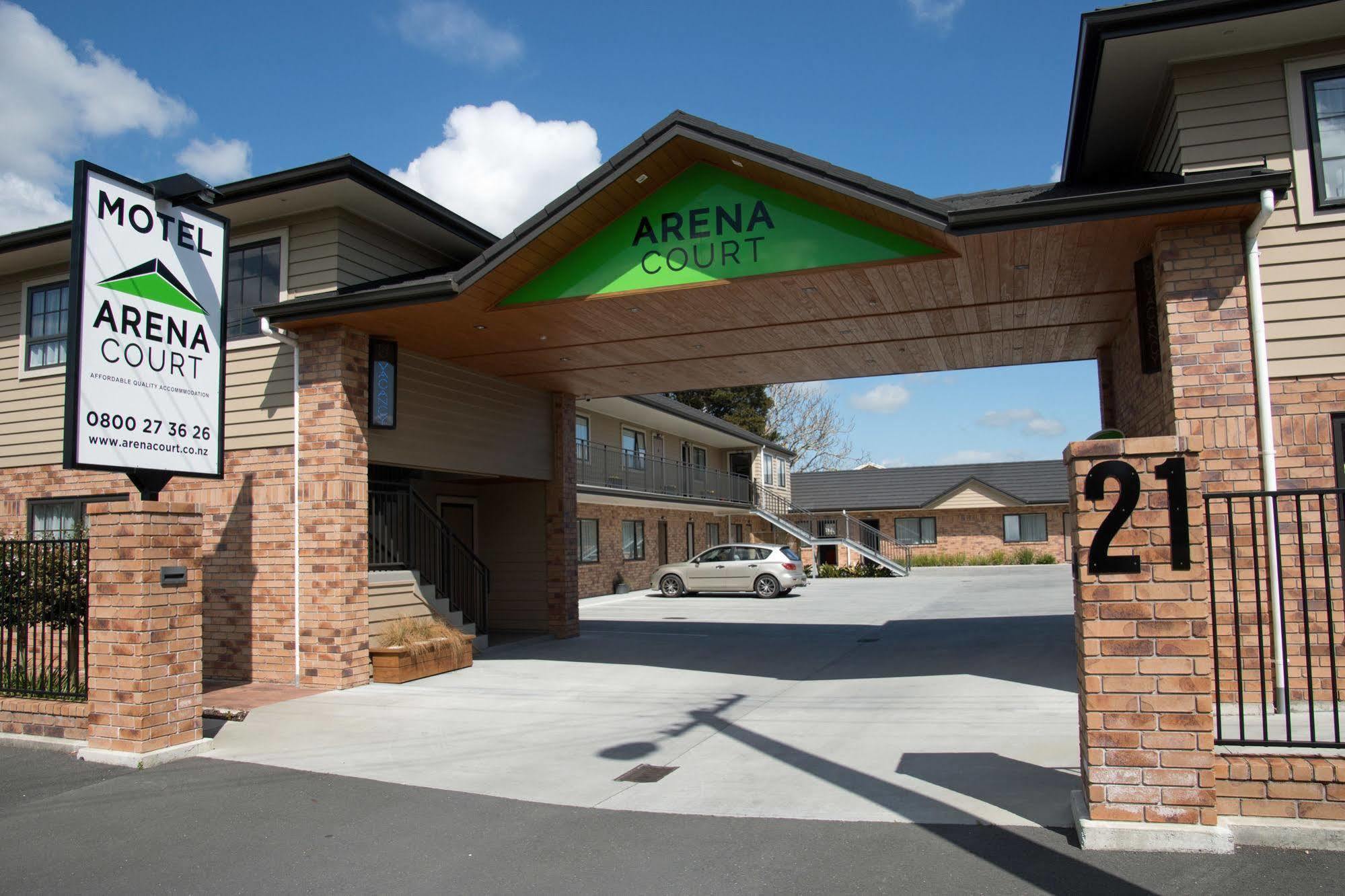 Arena Court Motel Hamilton Exterior foto